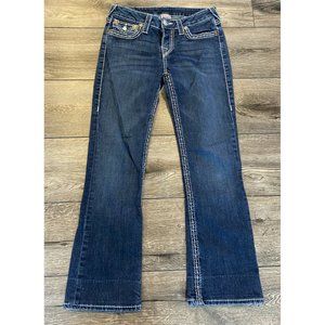 True Religion Jeans Bootcut Flap Pockets Size 27 *hemmed*